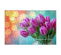 Jigsaw Puzzles for Adults 5000, Tulip Jigsaws 5000 Pieces for Adults, Impossible Jigsaws Puzzle Challenging Game for The Whole, Wooden Jigsaw Puzzles for Gifts for Women, Men, Decor, Theme:Dream -2132