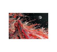 Jigsaw Puzzles for Adults 5000 Woman, Moon 5000 piece Jigsaw Puzzles for Adults, Challenging Puzzle 42x64 Inches, Wooden Puzzle Pieces Interlock Securely for Relieve Stress Gifts for Women LZPT-01818