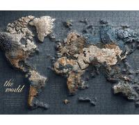 Jigsaw Puzzles for Adults 5000, World Map 5000 Piece Puzzles for Adults, Jigsaw Puzzle Games Classic Educational, Games and Family Activities, for Home Wall Decoration, Great Gift Idea R0KH-789