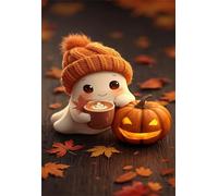 Jigsaw Puzzles for Adults 520 Pieces Impossible Hard Difficult Challenging Puzzles for Adults 520 Pieces Puzzle Pumpkin Ghost