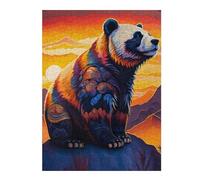 Jigsaw Puzzles for Adults 52x38cm/1000pcs Abstract Fluffy Panda Jigsaw Puzzle Hands-on Game Difficult Challenge Gifts for Friends And Family 52x38cm/1000pcs