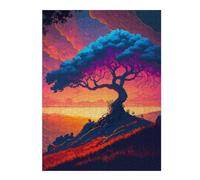 Jigsaw Puzzles for Adults 52x38cm/1000pcs Ancient Tree Puzzles for Adults Anti-Stress Toys Improve Memory Deal As Gifts for The Whole Family 52x38cm/1000pcs