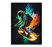 Jigsaw Puzzles for Adults 52x38cm/1000pcs Astro on Fire 2 Puzzles for Adults Anti-Stress Toys Perfect Decoration Gifts for Friends And Family 52x38cm/1000pcs