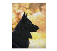 Jigsaw Puzzles for Adults 52x38cm/1000pcs Belgian Shepherd Dog Jigsaw for Adults Brain Teaser Game A Work of Art Birthday Present, Gifts, 52x38cm/1000pcs