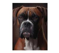 Jigsaw Puzzles for Adults 52x38cm/1000pcs Boxer Oil Paint Jigsaw Puzzle Hands-on Game Difficult Challenge Gifts for Friends And Family 52x38cm/1000pcs