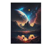 Jigsaw Puzzles for Adults 52x38cm/1000pcs Cosmic Universe Odyssey Puzzles for Adults Anti-Stress Toys Perfect Decoration Gifts for Friends And Family 52x38cm/1000pcs