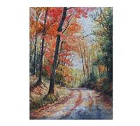 Jigsaw Puzzles for Adults 52x38cm/1000pcs Crimson Canopy Jigsaw for Adults Relax Games For Family Fun Christmas Birthday Gifts 52x38cm/1000pcs