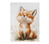 Jigsaw Puzzles for Adults 52x38cm/1000pcs Cute Fox Illustration Adult Jigsaw Puzzle Relax Games Improve Memory Unique Birthday And Gifts 52x38cm/1000pcs