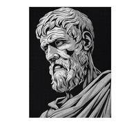 Jigsaw Puzzles for Adults 52x38cm/1000pcs Epictetus Philosopher Adult Jigsaw Toy Wall Decor Precision Cutting Fun Activities at Home 52x38cm/1000pcs