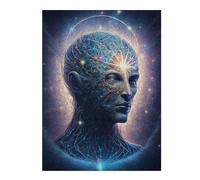 Jigsaw Puzzles for Adults 52x38cm/1000pcs Esoteric Zen Universe V3 Puzzles for Adults Fun Games Difficult Challenge Unique Birthday And Xmas Gifts 52x38cm/1000pcs