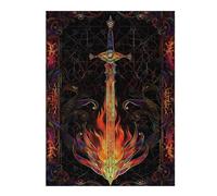 Jigsaw Puzzles for Adults 52x38cm/1000pcs Fire Sword Puzzle for Adults Relax Games Difficult Hard Gifts for Friends And Family 52x38cm/1000pcs