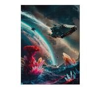 Jigsaw Puzzles for Adults 52x38cm/1000pcs Galactic Frontier Puzzles for Adults Anti-Stress Toys Improve Memory Deal As Gifts for The Whole Family 52x38cm/1000pcs