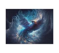 Jigsaw Puzzles for Adults 52x38cm/1000pcs Galactic Phoenix Cosmic Artwork -1 Jigsaws for Adults Fun Games Perfect Decoration Challenging To Complete 52x38cm/1000pcs