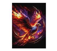 Jigsaw Puzzles for Adults 52x38cm/1000pcs Galactic Phoenix Rise Artwork Adult Puzzles Relaxing Games Hand Speed Race Gifts for Friends And Family 52x38cm/1000pcs