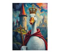 Jigsaw Puzzles for Adults 52x38cm/1000pcs Goose King Adult Jigsaw Puzzle Brain Teaser Game A Work of Art Challenging To Complete 52x38cm/1000pcs