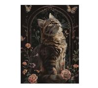 Jigsaw Puzzles for Adults 52x38cm/1000pcs Havana Brown Jigsaw Puzzle Toy Wall Decor Difficult Challenge Deal As Gifts for The Whole Family 52x38cm/1000pcs