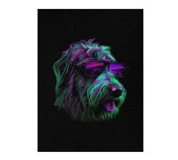 Jigsaw Puzzles for Adults 52x38cm/1000pcs Irish Wolfhound Jigsaw for Adults Brain Teaser Game A Work of Art Birthday Present, Gifts, 52x38cm/1000pcs