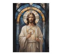 Jigsaw Puzzles for Adults 52x38cm/1000pcs Jesus Christ Jigsaw for Adults Brain Teaser Game A Work of Art Birthday Present, Gifts, 52x38cm/1000pcs