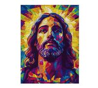 Jigsaw Puzzles for Adults 52x38cm/1000pcs Jesus Christ Resurrection Easter Puzzle for Adults Relaxing Games Stress Reliever Help The Brain Exercise 52x38cm/1000pcs