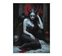 Jigsaw Puzzles for Adults 52x38cm/1000pcs Keeper of Lost Souls Lilith Adult Puzzles Hands-on Game Stress Reliever Fun at Home Activities, 52x38cm/1000pcs