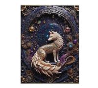 Jigsaw Puzzles for Adults 52x38cm/1000pcs Legend Steampunk Fox Puzzles for Adults Anti-Stress Toys Improve Memory Deal As Gifts for The Whole Family 52x38cm/1000pcs