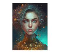 Jigsaw Puzzles for Adults 52x38cm/1000pcs Mermaid's Glimmer Jigsaw for Adults Brain Teaser Game A Work of Art Birthday Present, Gifts, 52x38cm/1000pcs