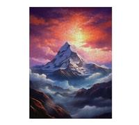 Jigsaw Puzzles for Adults 52x38cm/1000pcs Mount Everest Mountain Jigsaw for Adults Relax Games For Family Fun Christmas Birthday Gifts 52x38cm/1000pcs