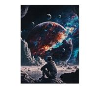 Jigsaw Puzzles for Adults 52x38cm/1000pcs Mystical Cosmic Journey Puzzle for Adults Brain Teaser Game Precision Cutting Great Gift for Gaming 52x38cm/1000pcs