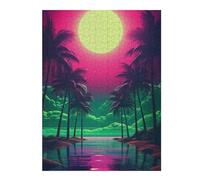 Jigsaw Puzzles for Adults 52x38cm/1000pcs Neon Dreamscape Elegance Jigsaw for Adults DIY Toys Analysis And Logic Great Gift for Gaming 52x38cm/1000pcs