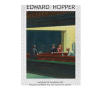 Jigsaw Puzzles for Adults 52x38cm/1000pcs Nighthawks by Edward Hopper Puzzle for Adults Relaxing Games Stress Reliever Help The Brain Exercise 52x38cm/1000pcs