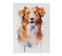 Jigsaw Puzzles for Adults 52x38cm/1000pcs Nova Scotia Duck Retriever Puzzles for Adults Anti-Stress Toys Improve Memory Deal As Gifts for The Whole Family 52x38cm/1000pcs
