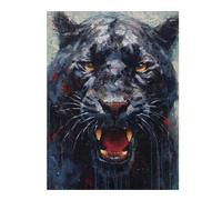 Jigsaw Puzzles for Adults 52x38cm/1000pcs Palette Panther Painting Jigsaw for Adults Brain Teaser Game A Work of Art Birthday Present, Gifts, 52x38cm/1000pcs