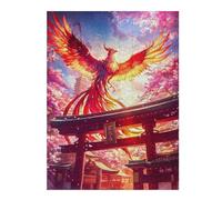 Jigsaw Puzzles for Adults 52x38cm/1000pcs Phoenix Torii Pathway Japa Adult Jigsaw Puzzle Brain Teaser Game A Work of Art Challenging To Complete 52x38cm/1000pcs