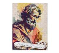 Jigsaw Puzzles for Adults 52x38cm/1000pcs Saint Luke The Evangelist Jigsaw for Adults Relax Games For Family Fun Christmas Birthday Gifts 52x38cm/1000pcs