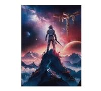 Jigsaw Puzzles for Adults 52x38cm/1000pcs Space Hunter Adult Jigsaw Toy Wall Decor Precision Cutting Fun Activities at Home 52x38cm/1000pcs