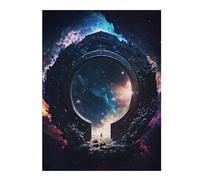 Jigsaw Puzzles for Adults 52x38cm/1000pcs Space Portal Magic Jigsaw for Adults DIY Toys Analysis And Logic Great Gift for Gaming 52x38cm/1000pcs
