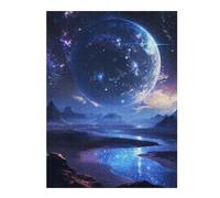 Jigsaw Puzzles for Adults 52x38cm/1000pcs Stars Galaxy River Jigsaw for Adults DIY Toys Analysis And Logic Great Gift for Gaming 52x38cm/1000pcs