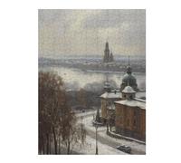 Jigsaw Puzzles for Adults 52x38cm/1000pcs Stockholm Sweden Adult Jigsaw Toy Wall Decor Precision Cutting Fun Activities at Home 52x38cm/1000pcs