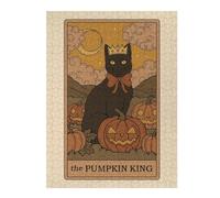 Jigsaw Puzzles for Adults 52x38cm/1000pcs The Pumpkin King Adult Jigsaw Puzzle Brain Teaser Game A Work of Art Challenging To Complete 52x38cm/1000pcs