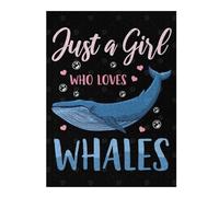 Jigsaw Puzzles for Adults 52x38cm/1000pcs WhalesBlue Whale Lover Puzzle for Adults Relaxing Games Stress Reliever Help The Brain Exercise 52x38cm/1000pcs