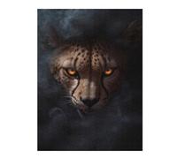 Jigsaw Puzzles for Adults 52x38cm/1000pcs Wild Cheetah Halloween Puzzles for Adults Fun Games Difficult Challenge Unique Birthday And Xmas Gifts 52x38cm/1000pcs
