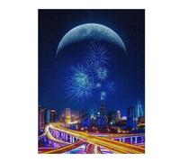 Jigsaw Puzzles for Adults 52x38cm/1000pcsCity Lights Puzzles for Adults Anti-Stress Toys Improve Memory Deal As Gifts for The Whole Family 52x38cm/1000pcs