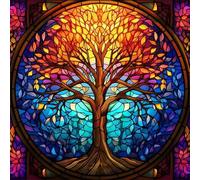 Jigsaw Puzzles for Adults 60, Colorful Tree of Life Puzzle for Adults, Memory Games, Logic Puzzles, Impossible Hard Challenge, Relaxation, Puzzle 60 Pieces