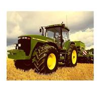 Jigsaw Puzzles for Adults 60 Pieces Farm Tractor, 40x28cm 60 pieces puzzles for adults, Educational Game Challenge Toy, Impossible Puzzle for Family Activity