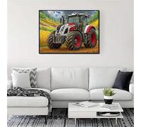 Jigsaw Puzzles For Adults 60 Pieces Landscape Tractor puzzles 60 pieces for adults Teenagers Challenge Toy Educational Games Home Decoration Puzzle Gifts 40x28 cm/60pcs