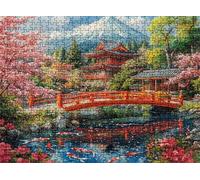 Jigsaw Puzzles for Adults 6000 bridge architecture, Challenging Difficult Puzzle Wooden, 6000 Piece Jigsaw Puzzles for Adults Educational Game Decompression, Large Size 70.7 x 41.5 inches w0-720