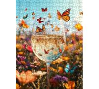 Jigsaw Puzzles for Adults 6000, Butterfly Atmosphere 6000 Piece Jigsaw Puzzles for Adults, Challenging Puzzle Games, Classic Jigsaws, Impossible de Assemble Handmade, Fun Family Activities BXHZW0-379