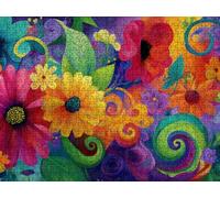 Jigsaw Puzzles for Adults 6000, Classic Puzzle, Colorful Garden LDYQS1-285
