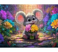 Jigsaw Puzzles for Adults 6000, Classic Puzzle, Mouse Garden LDYQS1-350