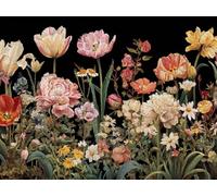 Jigsaw Puzzles for Adults 6000, Colorful Flower Sea, Classic YHPGL0-80 | Challenging Puzzles, Games and Family Activities, for Home Wall Decoration, Great Gift Idea, Back Letters Hints/A-D Sections